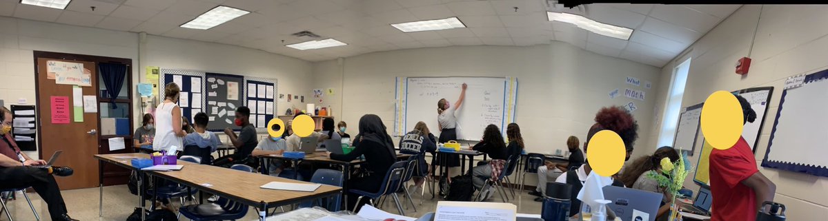 #mathworkshop in action at Freeman HS with Mrs. Pike. Students seamlessly transition between small group instruction, independent work, and teacher assisted work. What a great math learning community! <a href="/HenricoMath/">Henrico County Math</a> <a href="/DSFMrMarshall/">Mr. Marshall</a>