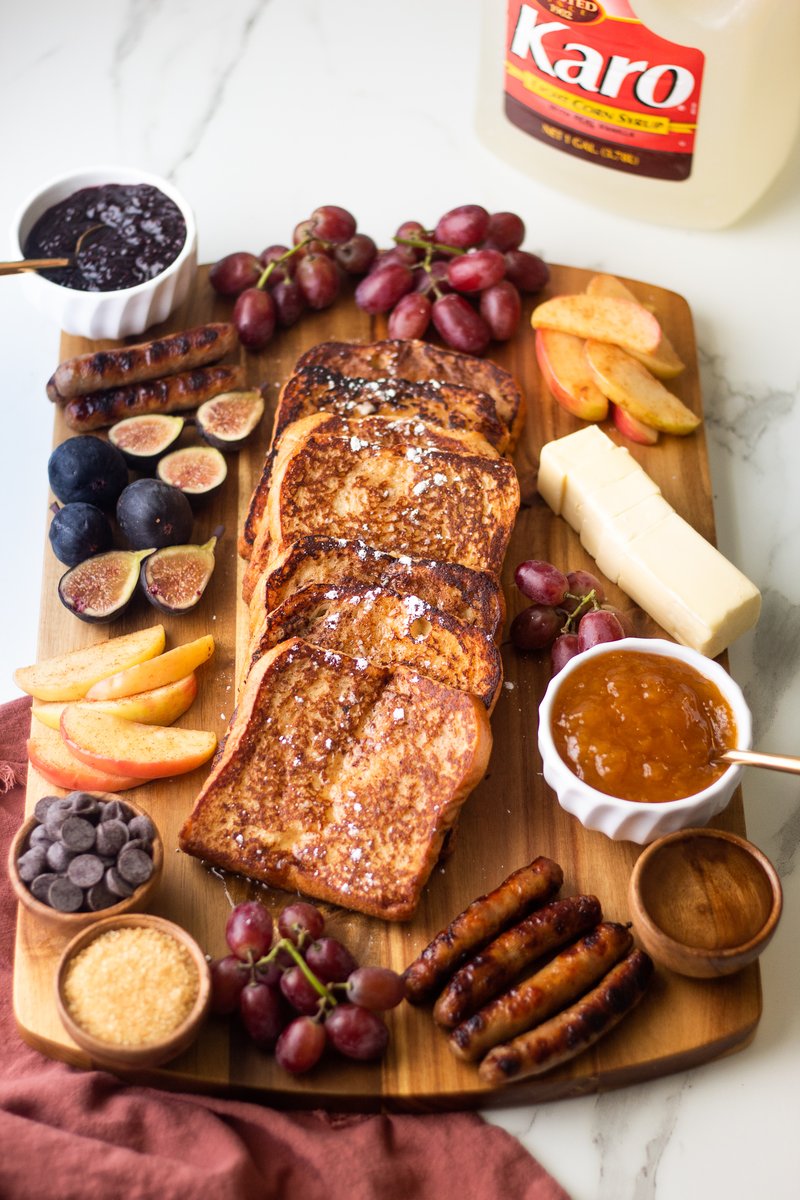 Want to impress your loved ones for brunch? Whip up this easy and delicious French Toast Breakfast Board made with ACH Food Service’s Karo Syrup! #ad #KaroSyrup #GreatGatherings #CharcuterieBoard #RecipeIdeas
ourbalancedbowl.com/french-toast-b…