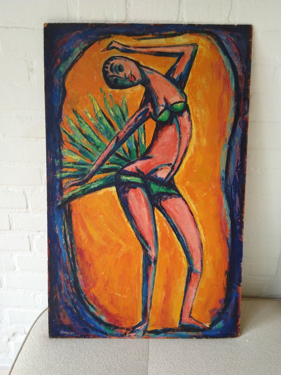 I did an artist spotlight with <a href="/EthBlockArt/">BlockArt</a> ✨

They asked me about my 1st experience with art. I'd never been asked that, but I realized what it must be. So I asked my dad to take photos of the artworks my grandfather made in the 1950s ❤️

Read all here:
ethblock.art/editorial/spot…