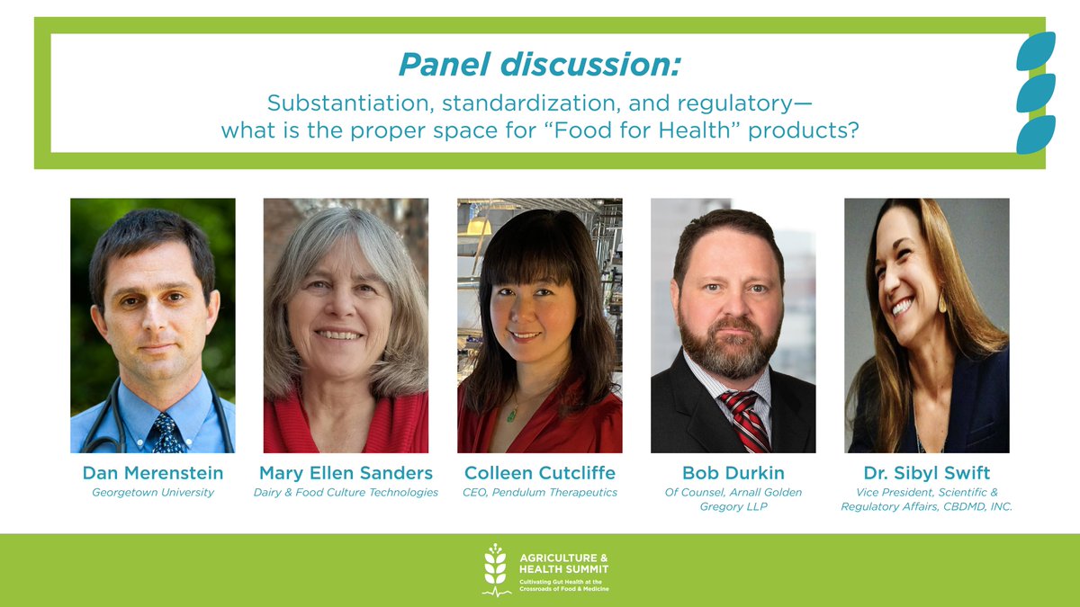 Regulation of food for health (including probiotics &amp; prebiotics) is a hot topic -- learn more in our panel discussion on October 12th!

Register here:
next.brella.io/join/AGHS2021