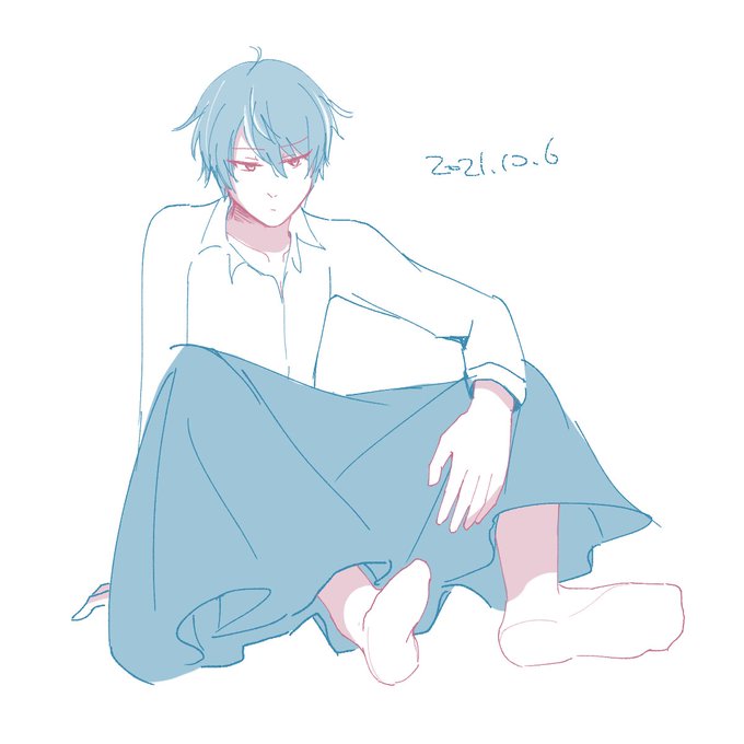 ロングスカートのtwitterイラスト検索結果