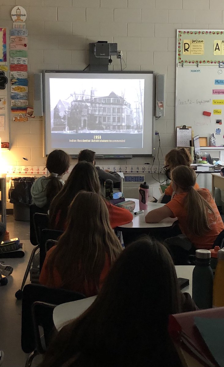 SueKorosec1's tweet photo. The Ss enjoyed watching the Qmack school assembly on Orange Shirt Day. They learned so much. The assembly activated lots of rich discussion for days. Thank you! #Qmack @OrangeShirtDay @npsc_schools https://t.co/quNTkHUl8G