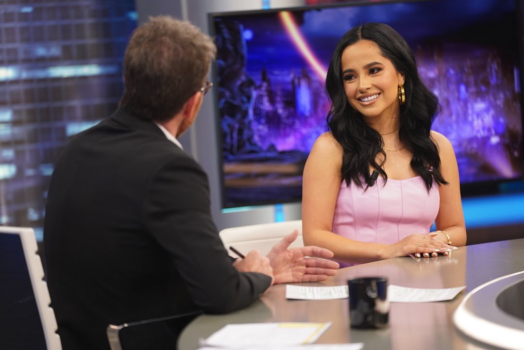 BeckyGMediaofc's tweet photo. Becky G yesterday on #Elhormiguero (Tv show) 3. https://t.co/ohNsSmbI5q