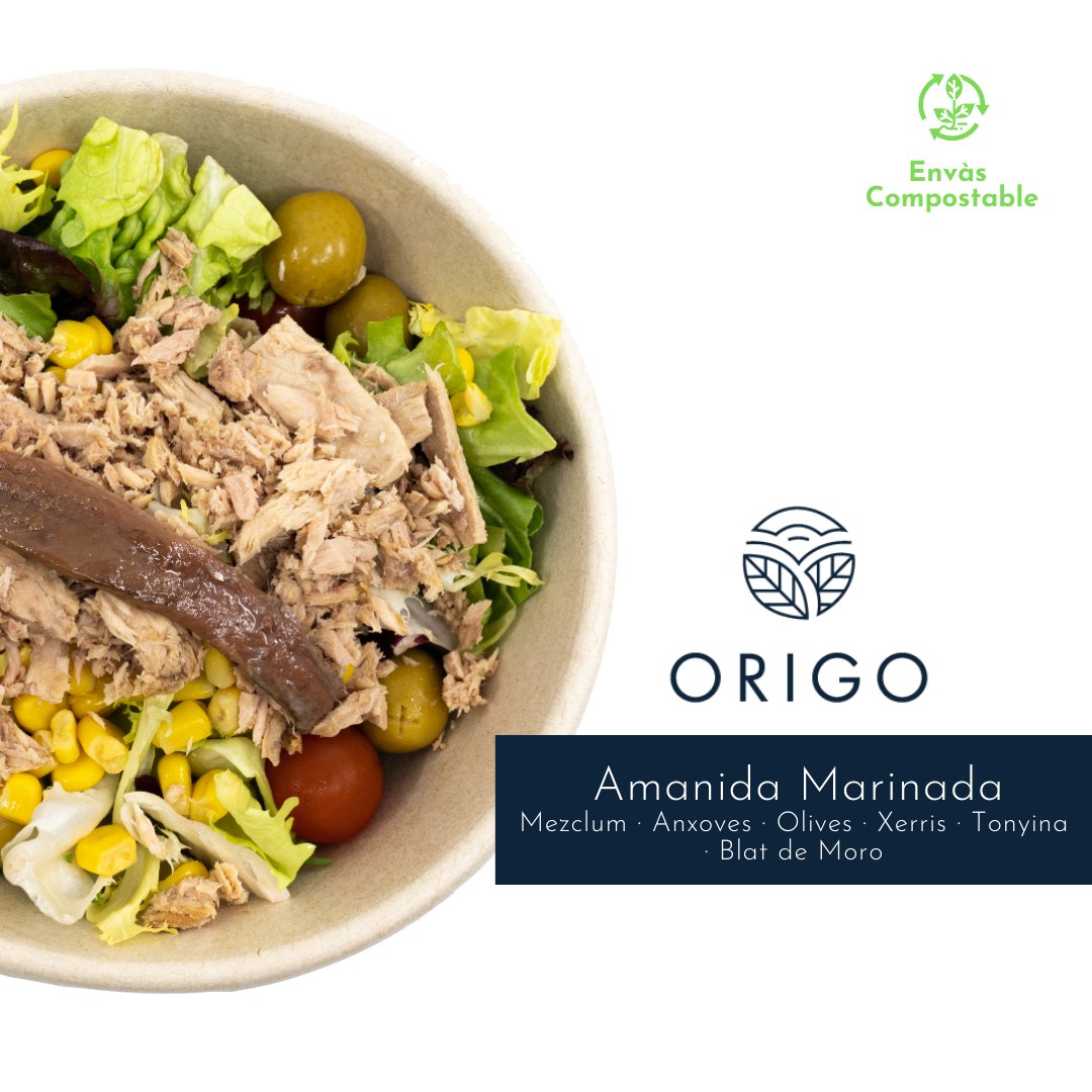 botiguesorigo's tweet photo. Amanides i més amanides a les nostres #botiguesorigo!🥗
#botiguesorigo

Fetes a l'obrador una a una, amb ingredients 100% saludables i deliciosos i, servides en envasos compostables! ♻️✅

Quina és la teva preferida?! 😋 https://t.co/Nx4tZsuxsA