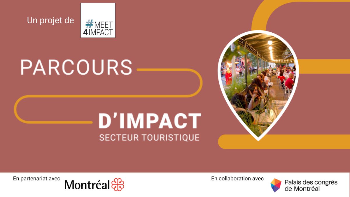 ⚠️ Ne ratez pas – c’est votre dernière chance pour déposer une candidature au Parcours d’impact pour PME touristiques ! ⚠️

Toutes les infos sont ici : ow.ly/BwLk50G2AbP