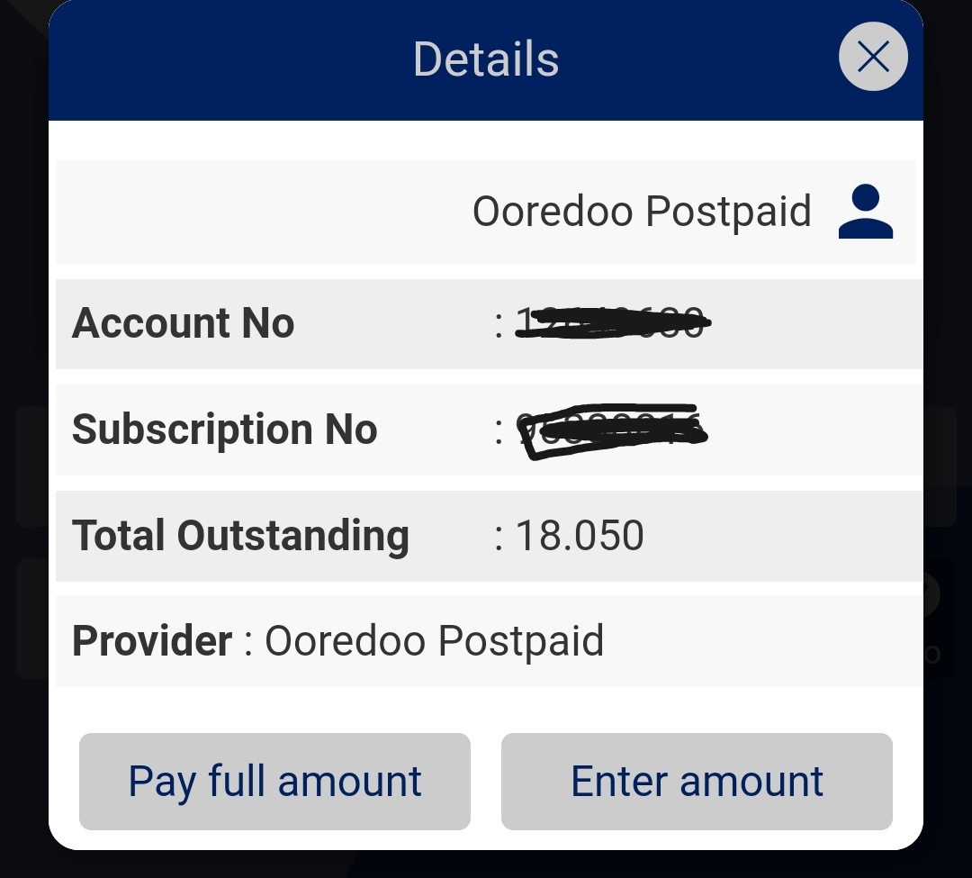 للأسف يا <a href="/OoredooOman/">Ooredoo Oman</a> 
كنت أحاول أتواصل مع الأهل للإطمئنان عليهم بعد إعصار #شاهين وللأسف أتفاجأ بأن الخدمة موقوفه بسبب 18 ريال
عيب عليكم 
للعلم تم الدفع كامل ولنا لقاء بعد هذي المحنة.