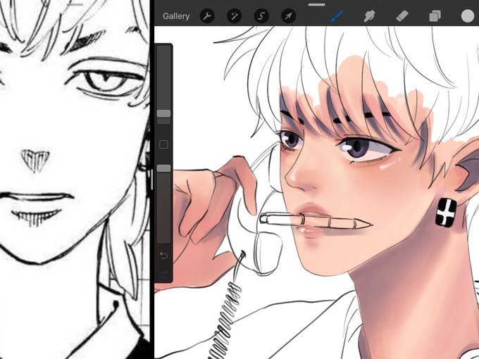 วาดพี่มิท แต่เหมือนอินุมากิเฉย 