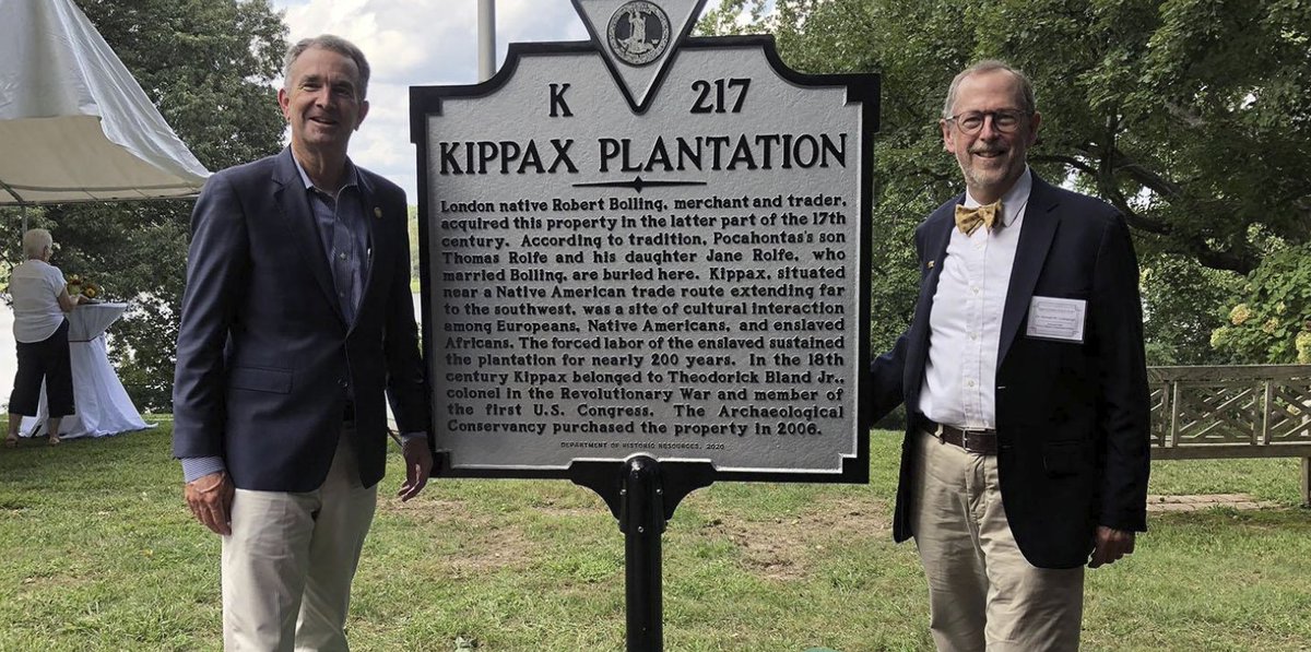 UMDResearch's tweet photo. #UMD's Donald Linebaugh oversaw the archaeological excavation of Kippax Plantation which was dedicated to the lives and contributions of underrepresented minorities who previously were absent from the country’s historical narrative: https://t.co/TqivpHy1Ax via @UMD_MAPPD https://t.co/SdYigEMpkN