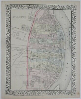 NewWorldMaps's tweet photo. Featured in our latest #newsletter!
Handsome original 1872 antique street map of St. Louis, Missouri, hand-colored by ward and published more than 145 years ago.
$39.99
https://t.co/M9pW5NVOYE
#NewListing #StLouis #StLouisMap #Missouri #MitchellMap #AntiqueMap #antique #maps https://t.co/PkymIv4DTu