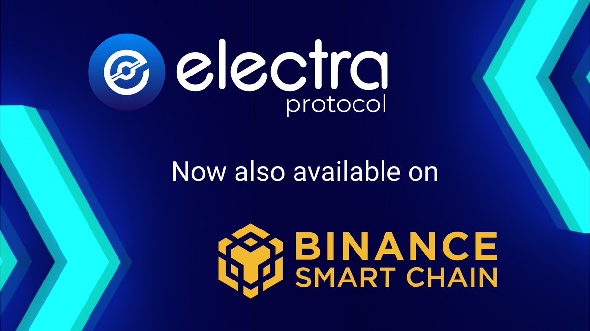 Here we go. You asked ,we delivered. $XEP 🧿 is now also on #BSC network additionally.

Please follow the below article link for more details.

electraprotocol.com/wrapped-xep-to…
