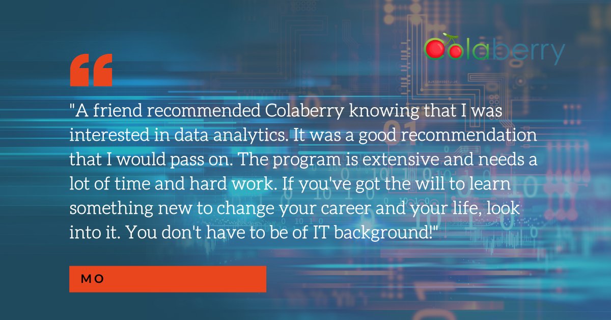 ColaberrySODA's tweet photo. It takes commitment and hard work, but where there's a will, there's a way! Just take it from Mo.
#TestimonyTuesday #colaberryschool #colaberry https://t.co/TNhhCz6NKc