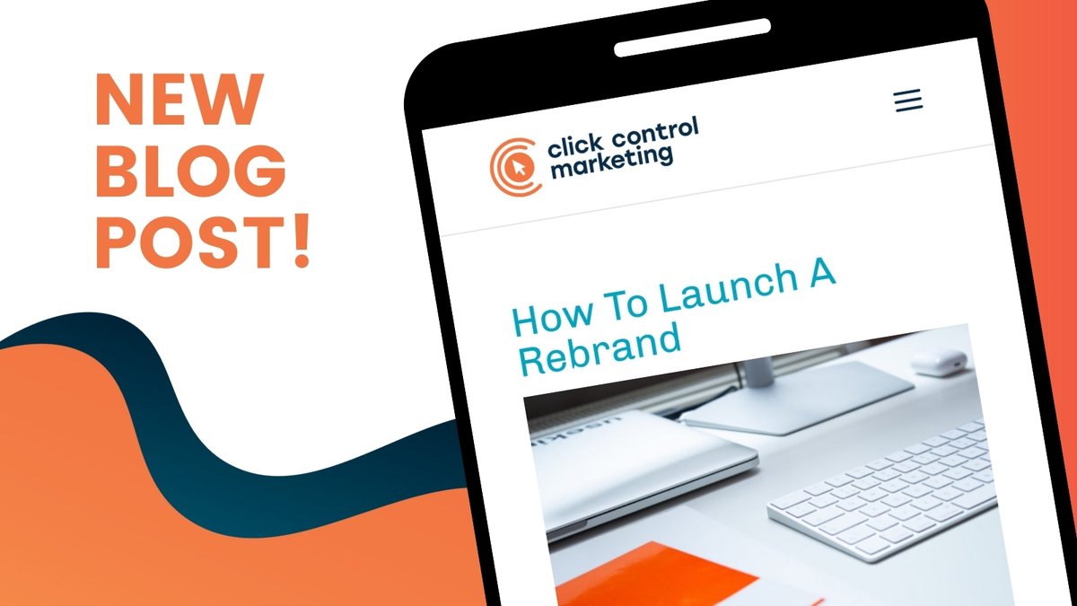Are you are rebranding your company? Check out our new blog post to see our best tips on how it all comes together through the link below! 

clickcontrolmarketing.com/2021/09/21/how…

#NewBlog #Rebrand #RebrandingJourney