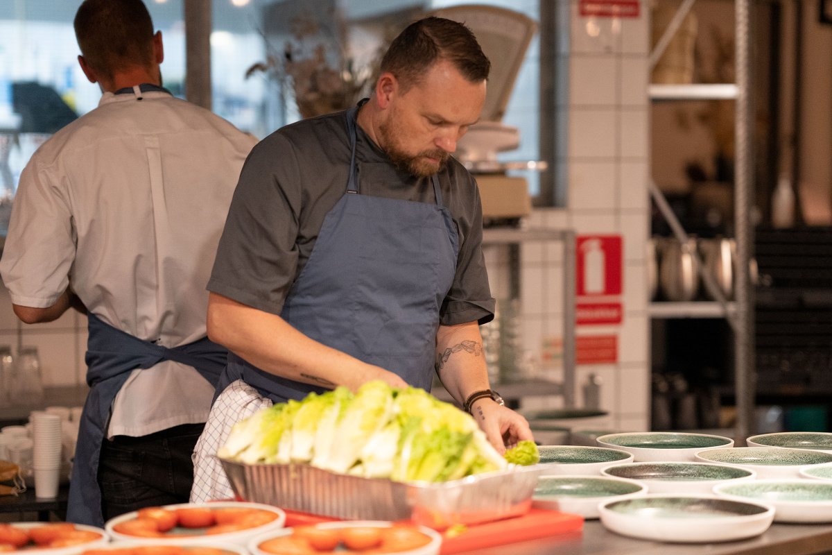 Business Model Conference dinner is a wonderful networking opportunity topped with amazing food from rasmuskjaer.dk #businessmodelconference #bmc21cph