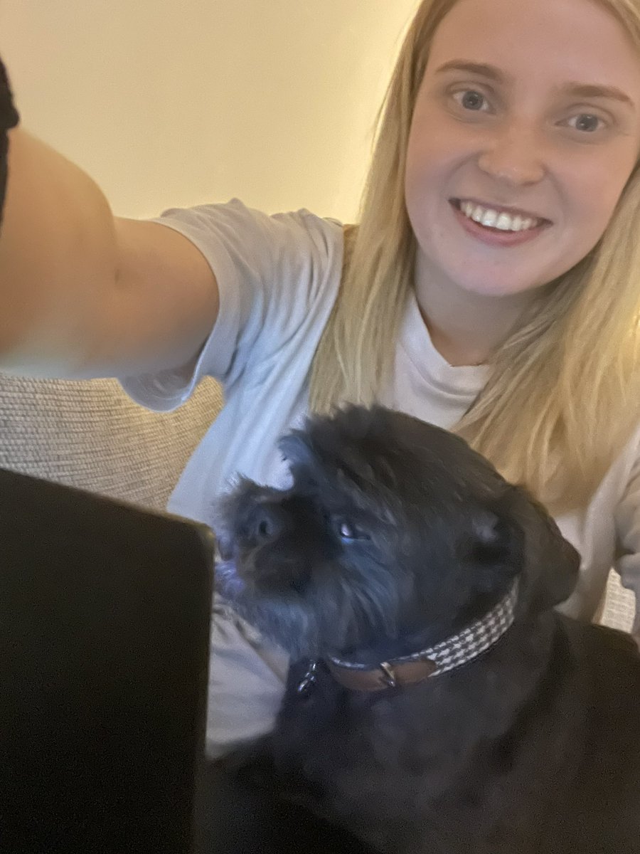 NWAmb_Alice's tweet photo. Snuggled up watching #PRideNW with my plus one 🐶🐾 https://t.co/R95ABuBgnn