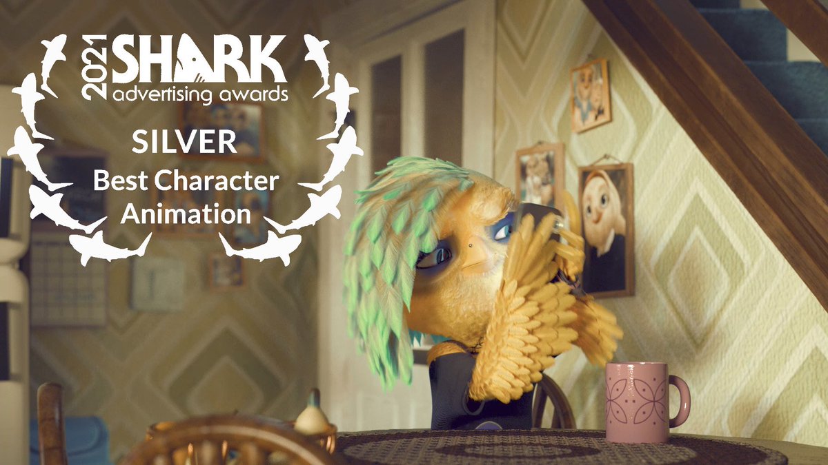 _simon_burke_'s tweet photo. One Gold and three Silvers awarded to our work at this year’s @SharkAwards! Well done to all the team at @PiranhaBar 

#sharkawards #piranhabar #3d #cg #characteranimation #animation  #characterdesign #behance #motionographer #render #redshift #redshift3D #maya #maxon https://t.co/sJAUe1qu8h