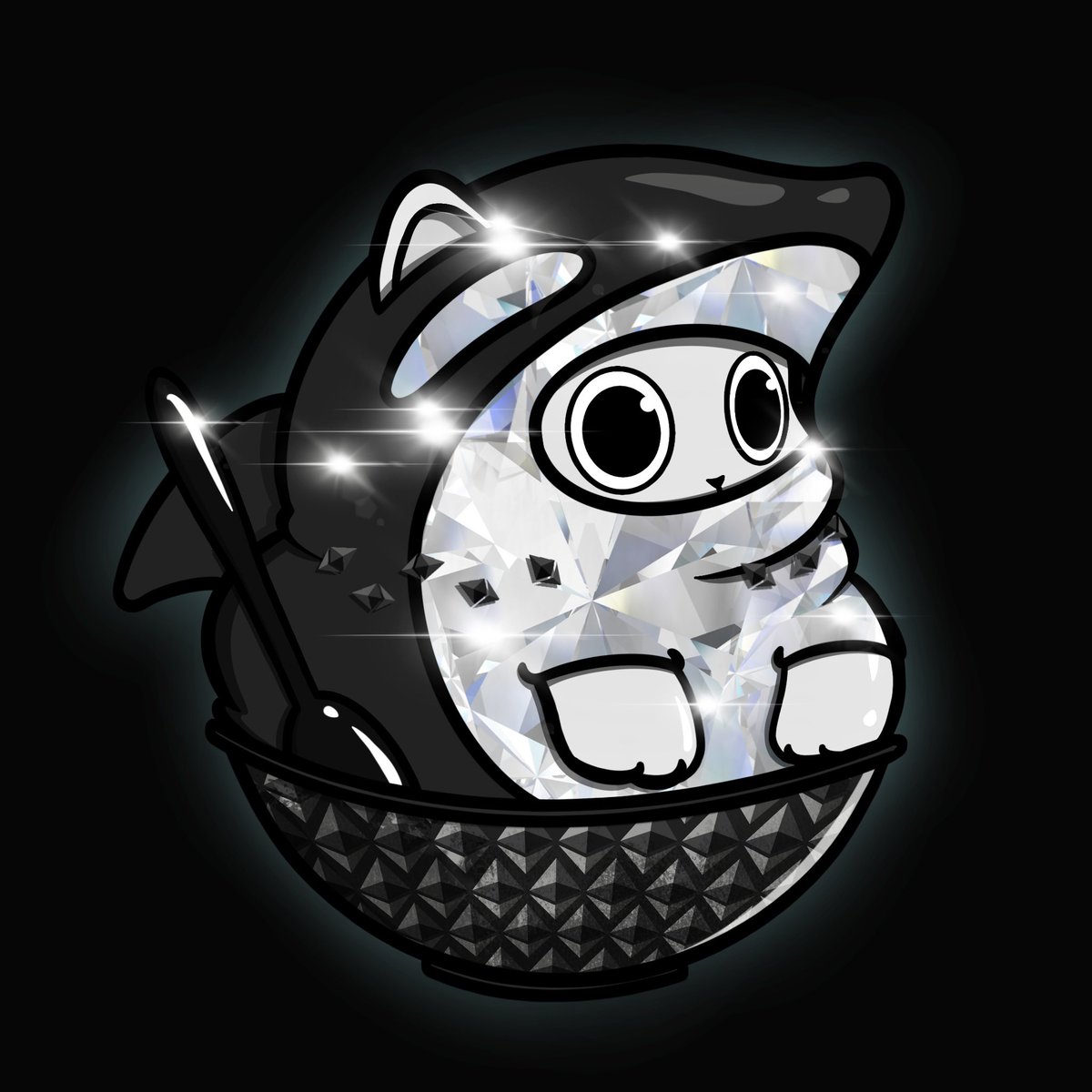 JessieMorii's tweet image. keke

re-edited @DeFiGod1 ‘s skin so he can be part of the diamond skin trio