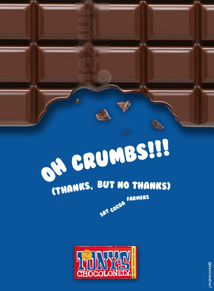 keni wong (@kenicreative7) on Twitter photo oh crumbs!!!
<a href="/OneMinuteBriefs/">One Minute Briefs ⏱️</a>
<a href="/Tonyschocouk_ie/">Tony's Chocolonely UK & IRE</a>
#TheBigChocoSale @Tonyschocolonely
<a href="/TonyschocoUS/">TonysChocolonely US</a> oh crumbs!!!
<a href="/OneMinuteBriefs/">One Minute Briefs ⏱️</a>
<a href="/Tonyschocouk_ie/">Tony's Chocolonely UK & IRE</a>
#TheBigChocoSale @Tonyschocolonely
<a href="/TonyschocoUS/">TonysChocolonely US</a>