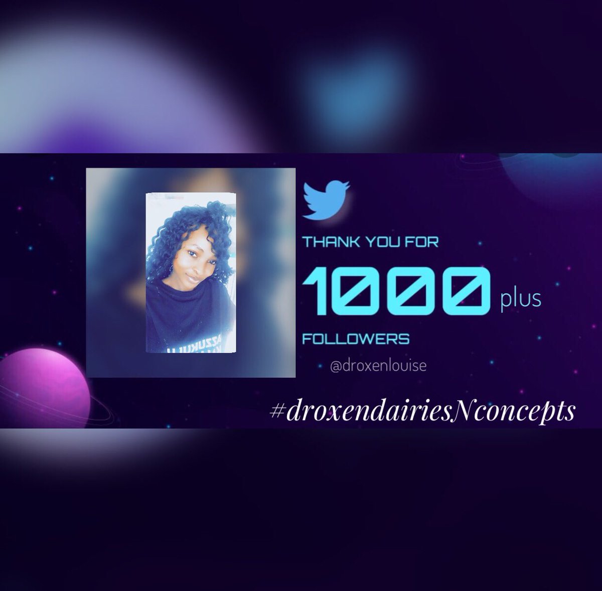 Thank u n good evening ma 1000 plus followers❤️