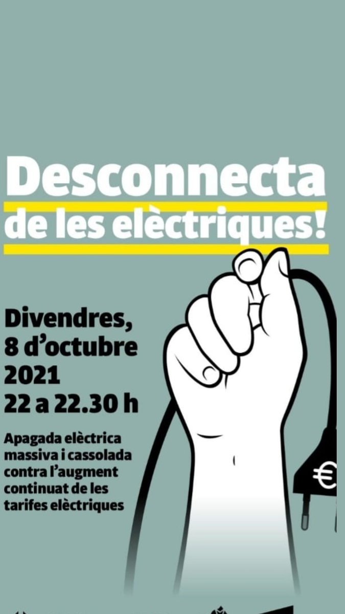 Si serveix d'algo, ho farem #8octubre #apagada