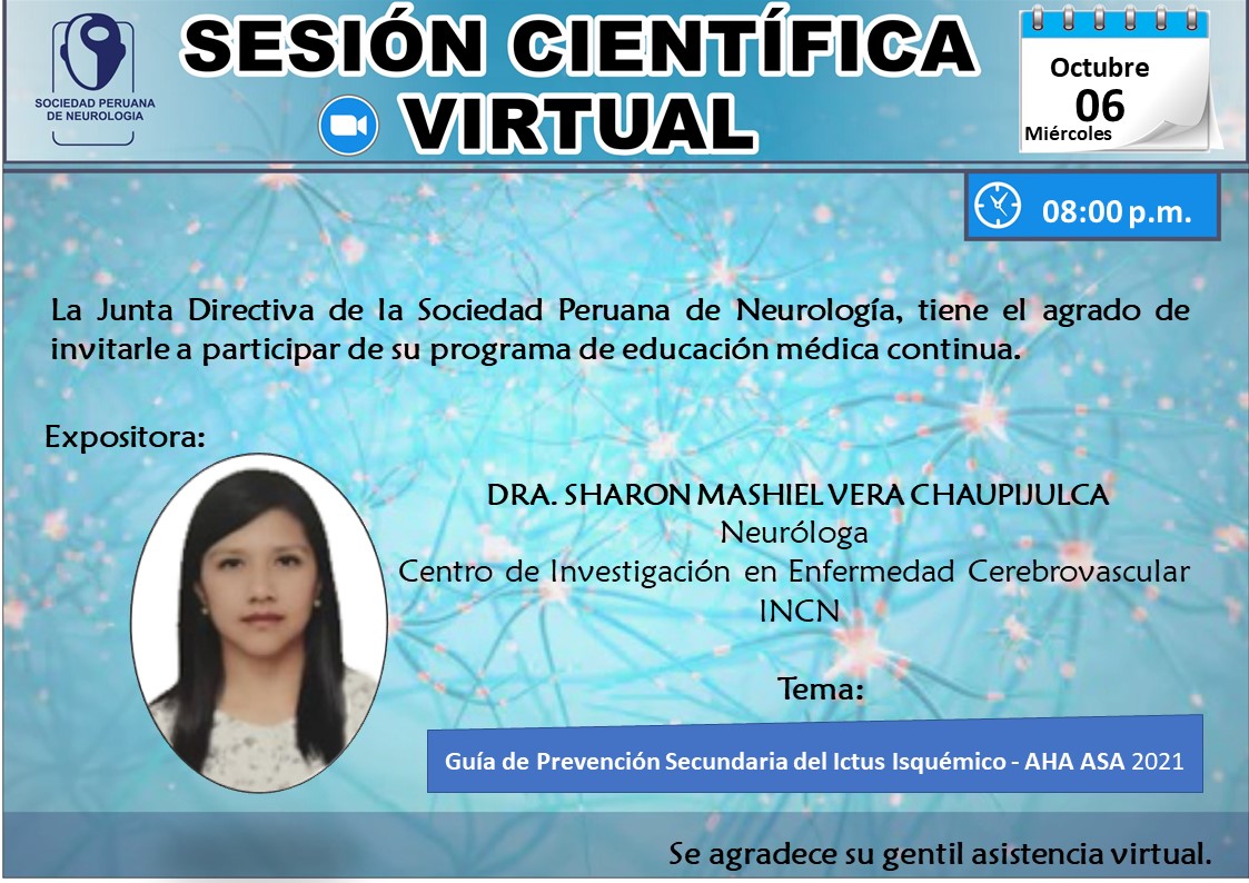 🧠𝗦𝗲𝘀𝗶𝗼́𝗻 𝗖𝗶𝗲𝗻𝘁𝗶́𝗳𝗶𝗰𝗮 𝗩𝗶𝗿𝘁𝘂𝗮𝗹
𝐆𝐮𝐢́𝐚 𝐝𝐞 𝐏𝐫𝐞𝐯𝐞𝐧𝐜𝐢𝐨́𝐧 𝐒𝐞𝐜𝐮𝐧𝐝𝐚𝐫𝐢𝐚 𝐝𝐞𝐥 𝐈𝐜𝐭𝐮𝐬 𝐈𝐬𝐪𝐮𝐞́𝐦𝐢𝐜𝐨 - 𝐀𝐇𝐀 𝐀𝐒𝐀 𝟐𝟎𝟐𝟏
🔗LINK DE REGISTRO
us02web.zoom.us/webinar/regist…
𝗦𝗲 𝘀𝗼𝗿𝘁𝗲𝗮𝗿𝗮́ 2 becas 🎁