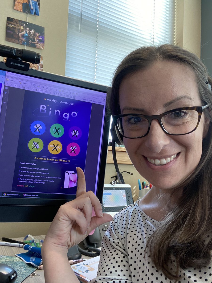 MamaMoment's tweet photo. Creative engagement, @mondaydotcom, everyone loves bingo! #elevatebingo https://t.co/yPZexGfg0t