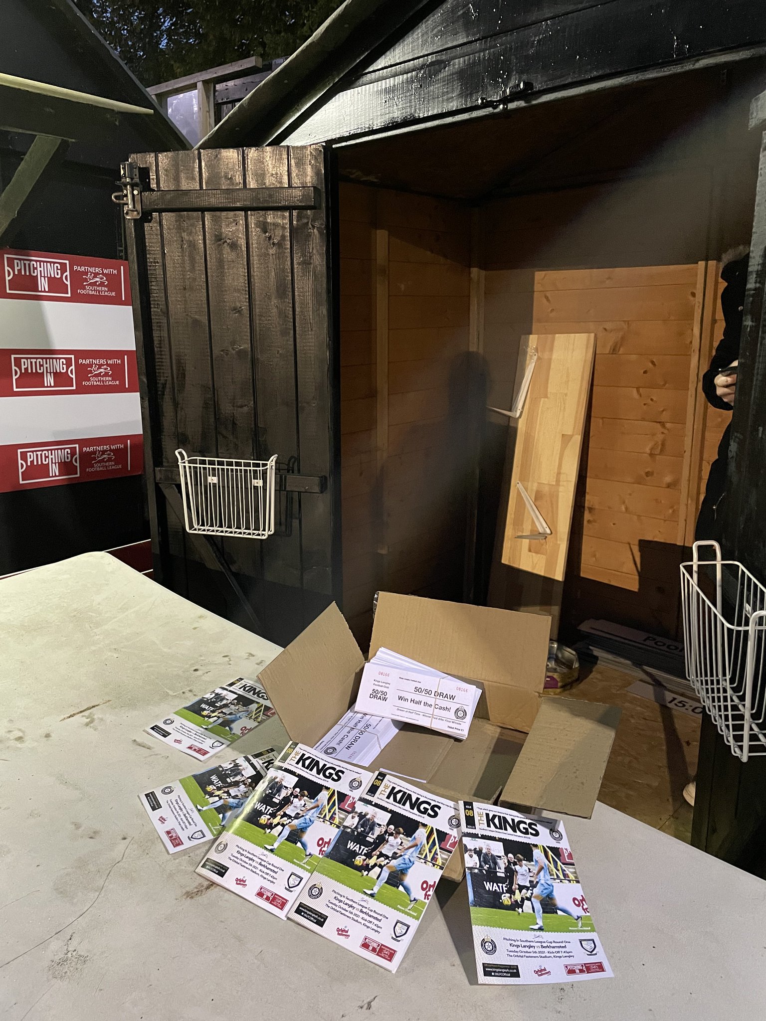 Kings Langley FC on Twitter "The inaugural use of the JackNichollsF1E