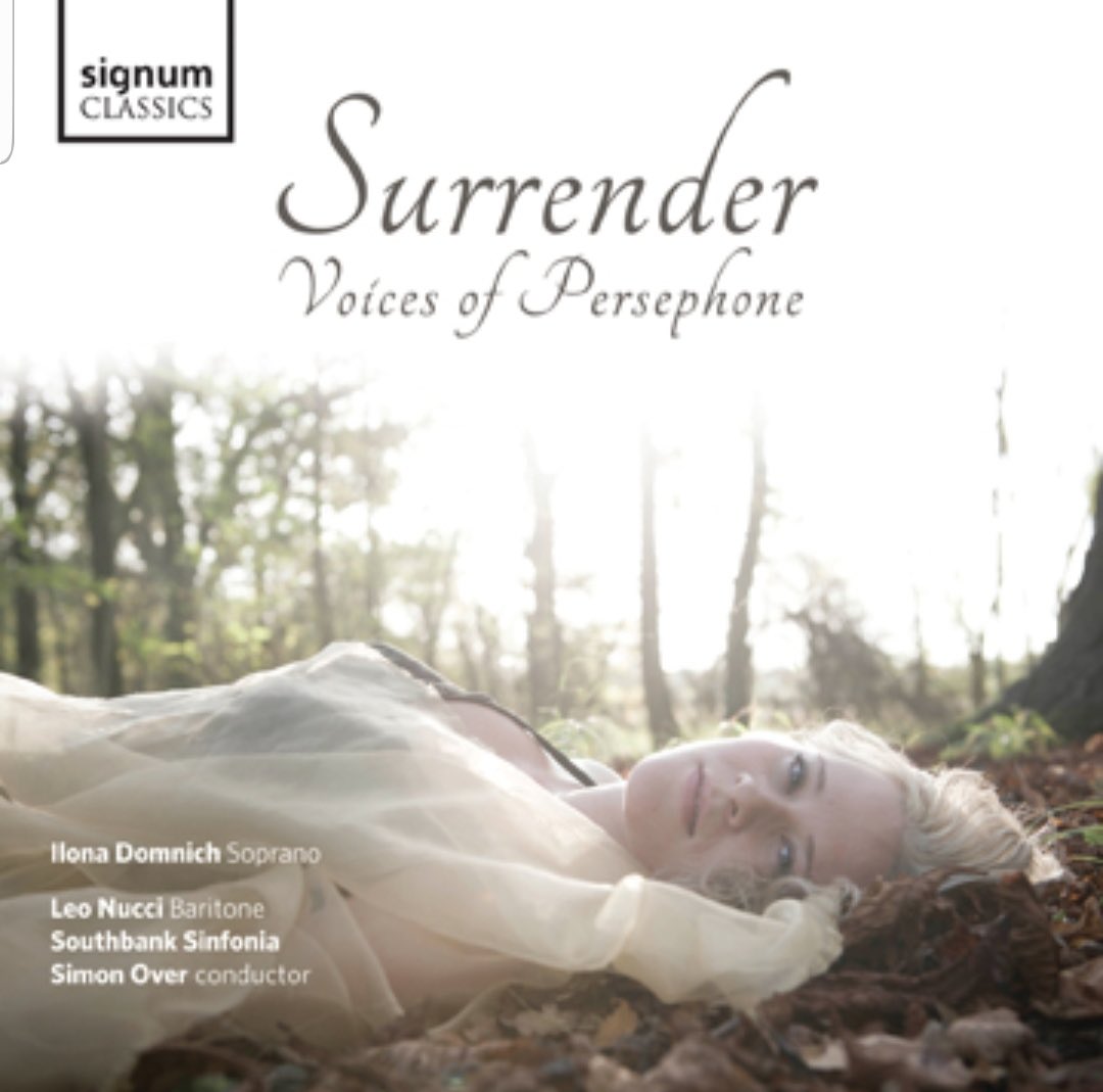 IDomnich's tweet image. Do give a listen to my album ‘Surrender-Voices of Persephone’ @SignumRecords - it celebrates some of my operatic heroines - #Gilda #Magda #Rosina @SouthbankSinf #SimonOver #leonucci