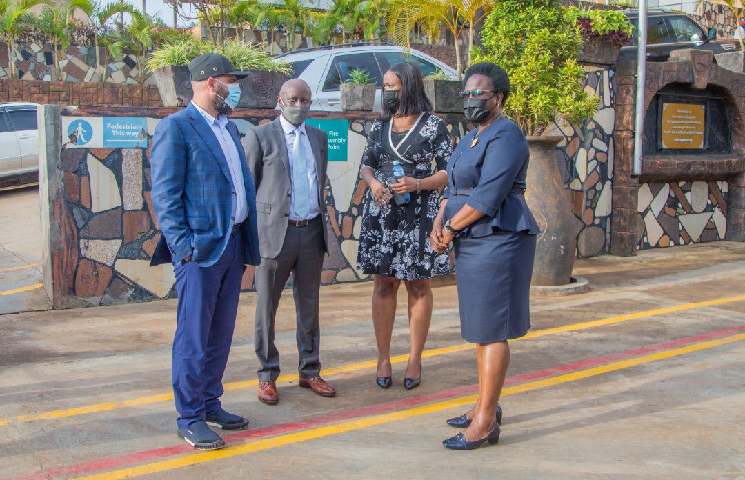 Today we visited @HarrisIntLTD in Kawempe Division the producers of Riham products and others.  Their new factory has employed many people in the Division and significantly improved the drainage works. Thank you for the good work in the City.