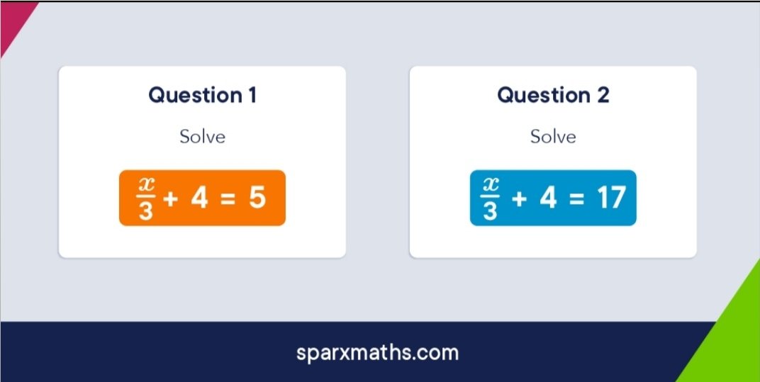 hegartymaths's tweet image. Hey maths teachers, which of these questions might be better and why?