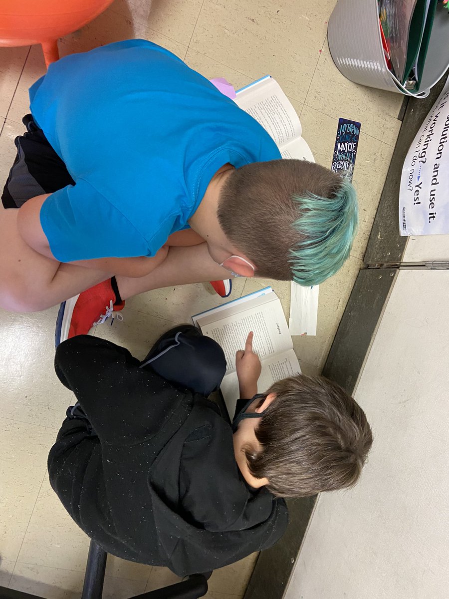We are ALL Wonders! Every student in grade 5 is engaging in this amazing book throughout our first literary unit. Amazing peer collaboration, everyday! <a href="/RJPalacio/">RJ Palacio</a> #wonder <a href="/south_sideCT/">South Side School</a> <a href="/BristolCTSchool/">Bristol Public Schools</a> <a href="/DavidJHuber/">David Huber, Ed. D.</a> <a href="/AmandaWebster3/">Amanda Webster</a> <a href="/S_Tierney33/">Shannon Tierney</a>