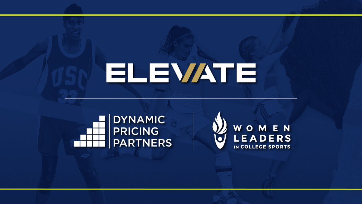 Jonathan Marks (@dynamicpricers) on Twitter photo All of us at <a href="/dynamicpricing1/">Dynamic Pricing Partners</a> and @elevatesv are excited to partner with @womenleadersCS to further their mission of developing, connecting and advancing women working in college sports and beyond! A huge thank you to @robynJHmatthews @alexalinger and Maggi for leading the way! All of us at <a href="/dynamicpricing1/">Dynamic Pricing Partners</a> and @elevatesv are excited to partner with @womenleadersCS to further their mission of developing, connecting and advancing women working in college sports and beyond! A huge thank you to @robynJHmatthews @alexalinger and Maggi for leading the way!