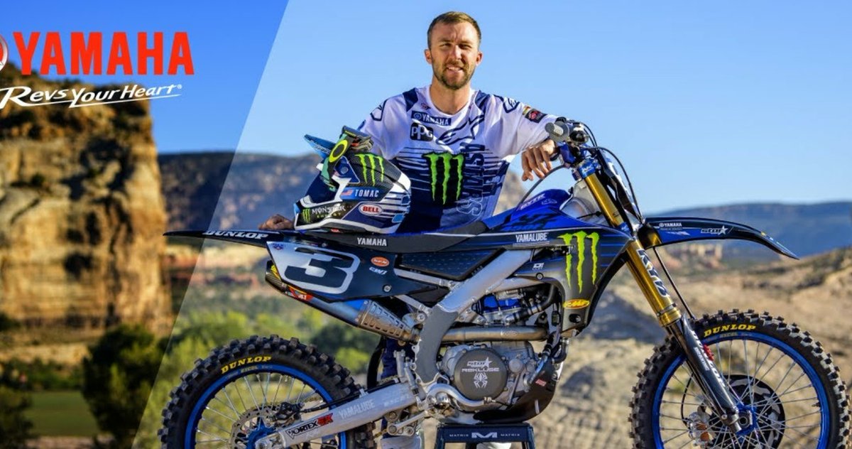 Watch: First Look at Eli Tomac on a Yamaha dlvr.it/S8zJYd #supercrossLIVE #Motocross