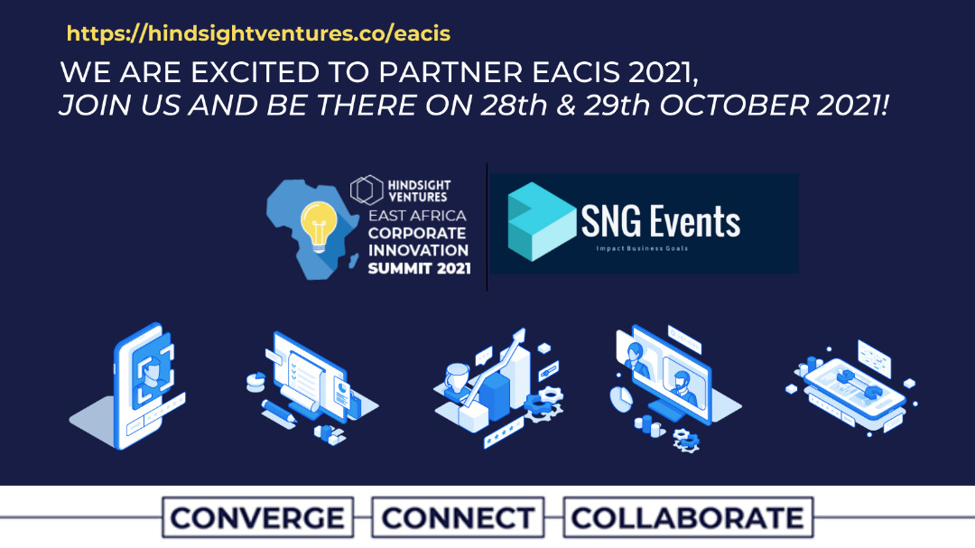 We are excited to partner with the inaugural edition of East Africa Corporate Innovation Summit being hosted on 28th & 29th October by  @HSV_Africa

Book your seats now : hindsightventures.co/eacis

#EACIS2021 #VirtualConference #VirtualSummit #CorporateInnovation #EastAfrica