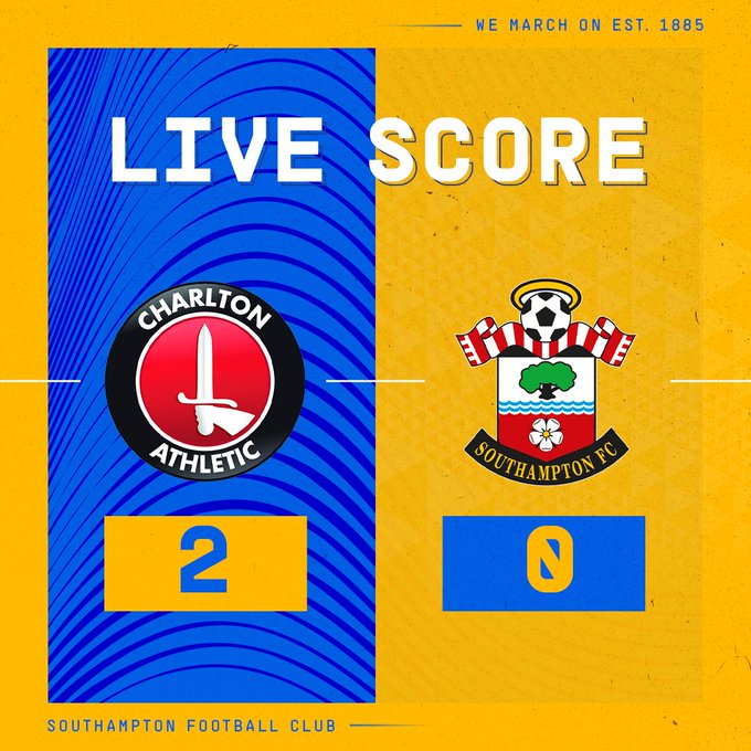 Live Charlton 2-0 Saints B