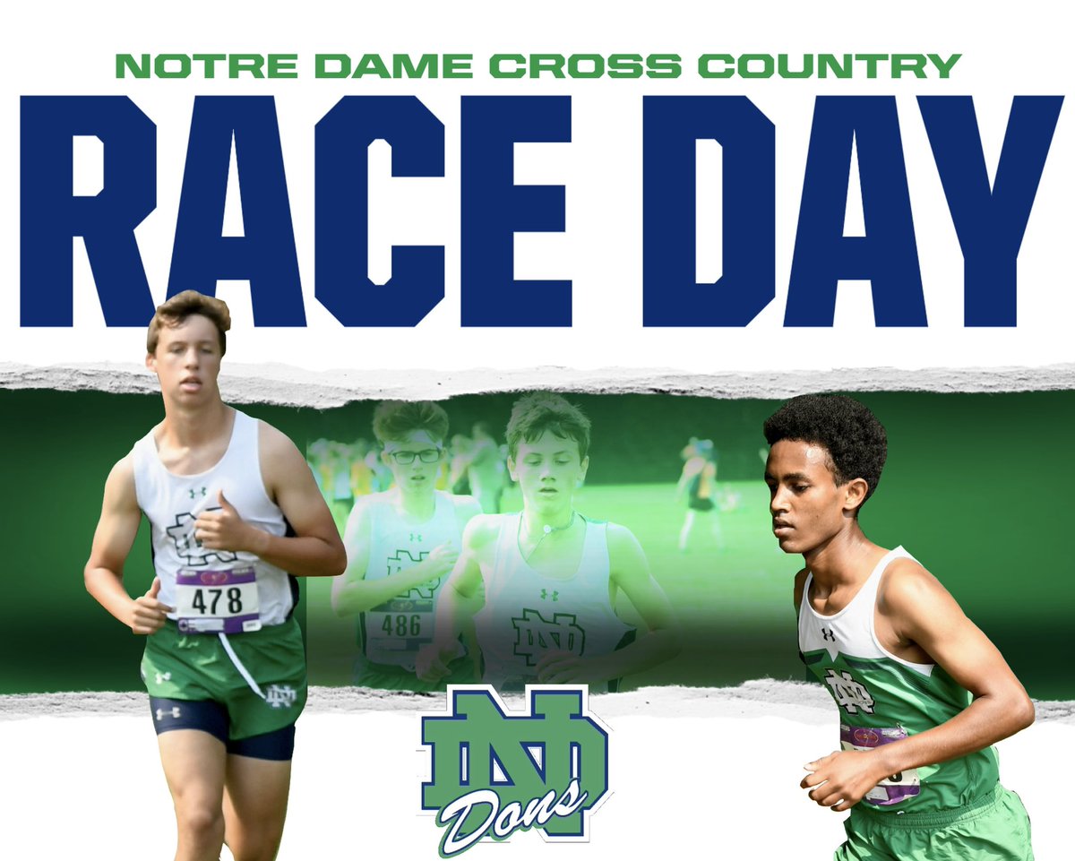 ndcp_athletics's tweet photo. The XC Dons head to the city today for the Latin Invite! Time blocks are set for 4:15PM, 4:45PM & 5:30PM at Lincoln Park Fields. #LetsGoND #RunFast https://t.co/RGLTycGYnh