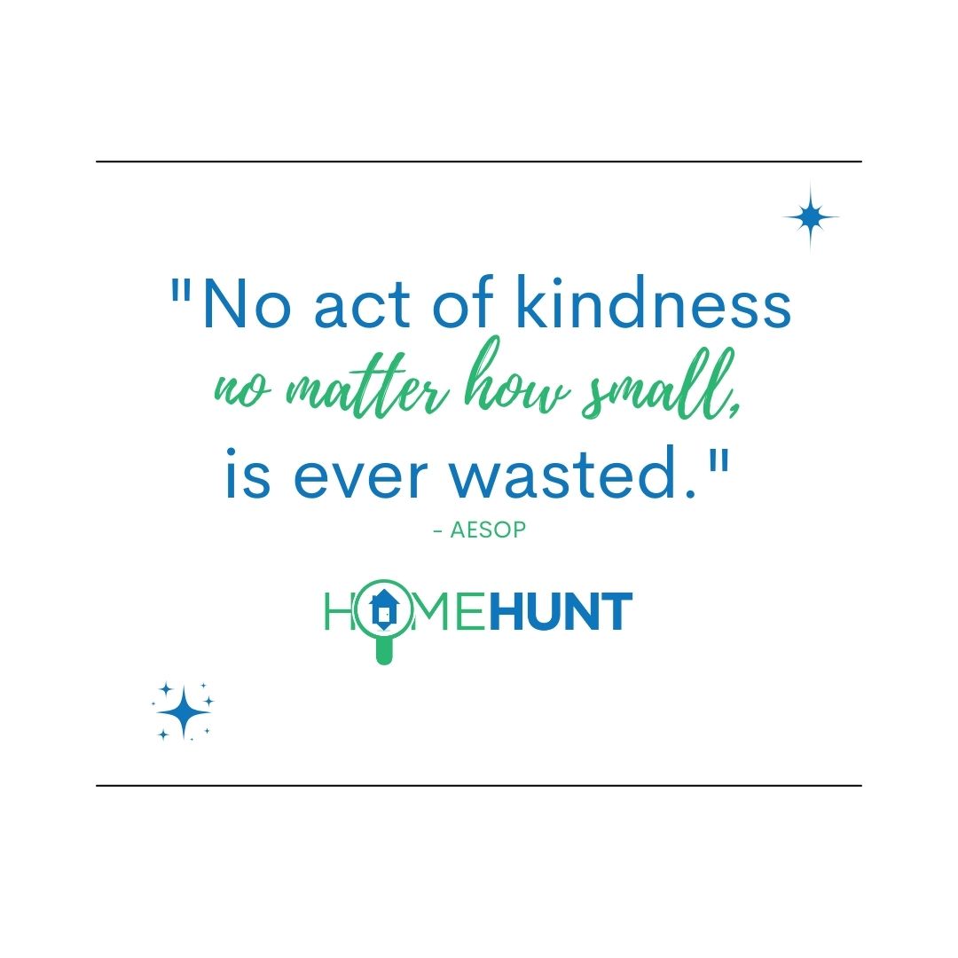 beahomehunter's tweet photo. Today is a great reminder that kind words and actions can make a big difference. 

#homehunt #homehunters #homehunting #nationalbeniceday #beniceday #bekind #kindness #quote #quotestoliveby #quotestagram #quotesgram #inspirationalquote #motivationalquotes #aesop #spreadkindness https://t.co/ssPFO0pjMd