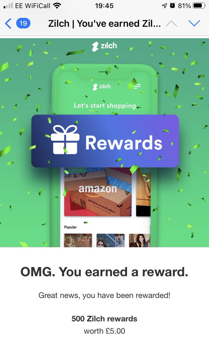 SavingMoney365's tweet image. Woohoo!! I got rewarded for recommending this app! X customers.payzilch.com/signup?inviteC…