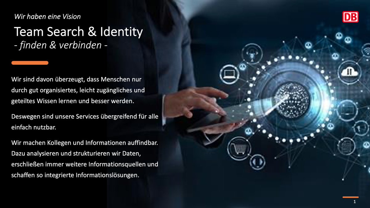 RuedigerKurz's tweet photo. Hammer Team "Search &amp; Identity" @DB_Presse @dbsystel. Mach mit und hilf dabei die weltbesten Wissenslösungen zu entwicklen !

Softwareentwickler als begeisterter Search Engineer im DevOps Team (w/m/d) https://t.co/KEaWbIHKUq https://t.co/yurFKA0BDH