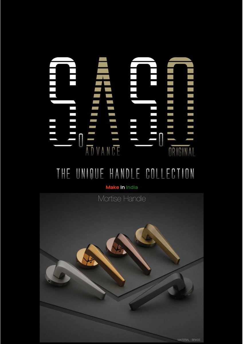 CogniStride's tweet photo. We are proud to announce our new brand "SASO" which means 'So #Advanced yet So #Original'... 
The brand new designs and perfect finish will amaze you... 
Stepping into a new range of products and accessories... Inspired by International designs, a make in #India product... https://t.co/fkzqWLyeey