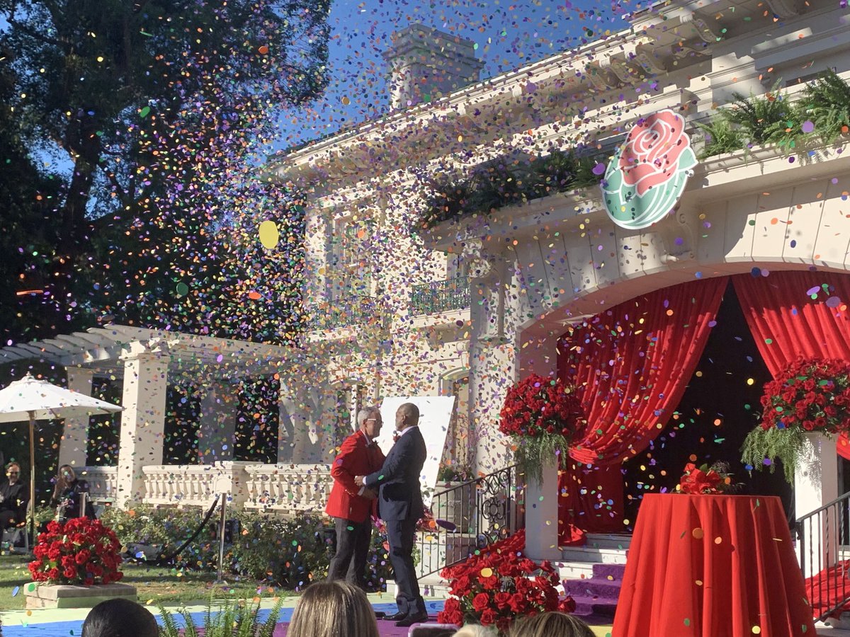 I am thrilled to named Grand Marshall of the Tournament of Roses Parade in Pasedena. Thank you Tournament of Roses for this high honor! 🌹