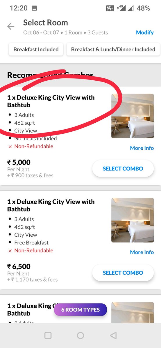 yash8659's tweet photo. @makemytrip and @Westin Mumbai playing very smart game.. they show you price for 3 adults and charge you for the 3rd person mentioning it's written under imp instructions...
Very well played #makemytrip #Westin 
Not @Marriott standards 👎 https://t.co/y4GUfVeVJP