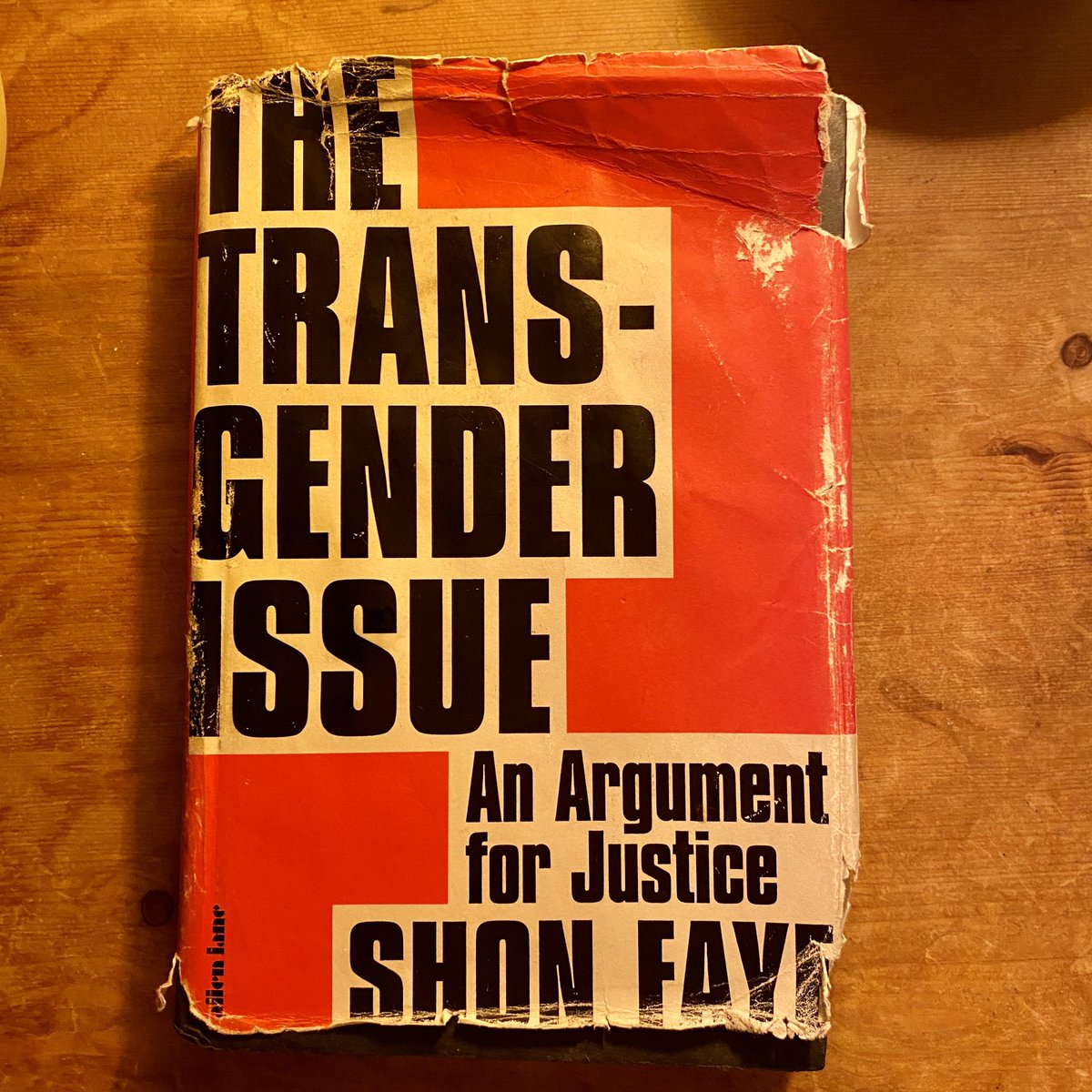 oldraper's tweet image. Finally finished- What a fantastic book. Everyone should read - an extremely well-written, thoughtful and compelling account of the challenges that face trans people in the UK today, and why trans solidarity across all marginalised groups is the only option. Sick work @shonfaye