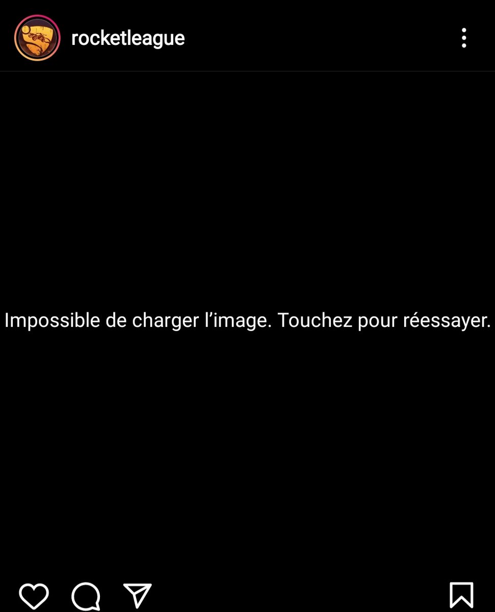 RogTerminator's tweet image. Instagram commence à buger pour moi genre j'arrive plus à voir les publication y a que moi ?