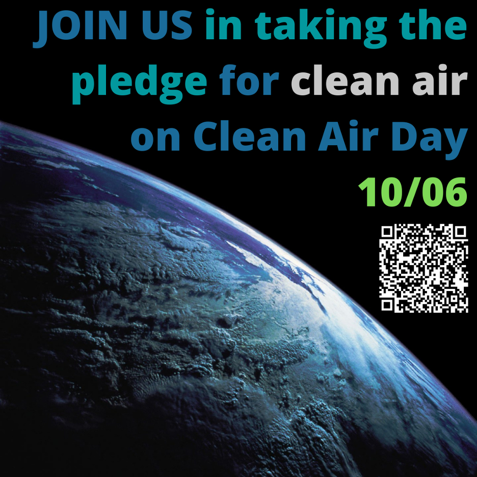 sustainCSUN's tweet photo. Join us in taking the pledge for clean air on Clean Air Day 10/06!

Thank you to the SUST 401 Group that we are collaborating with in creating this promotional flyer!

#sustainCSUN #ChangeStartsNow #CSUNzero #Sustainability  #Environment #csun #csunorthridge #cleanair #cleanairno https://t.co/WlE7kBGxmR