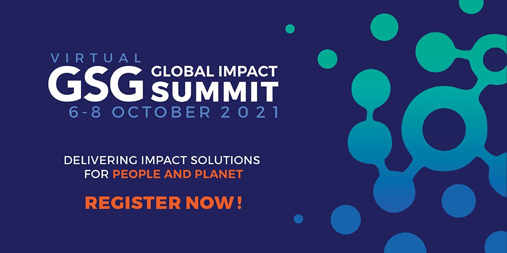 Join our CSO <a href="/AlexandreMRosa/">Alexandre M. Rosa</a> on October 6th at 8:30 AM EST to discuss the importance of data &amp; collaboration for growing the #impactinvesting market with integrity at @GSGimpinv's #GSGSummit. Register: bit.ly/GSGSummit2021  #impmgmt <a href="/theGIIN/">GIIN</a> <a href="/ImpactInvInst/">Impact Investing Institute</a> @_EVPA_ <a href="/avpn_asia/">AVPN</a>