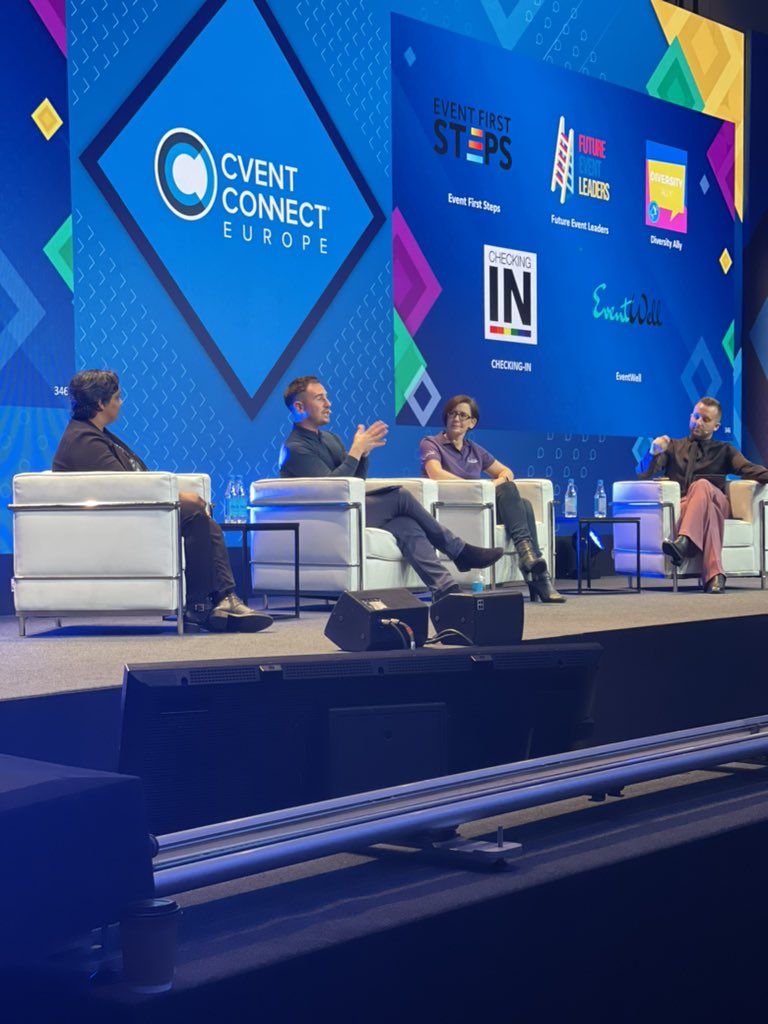 BarbicanVenues's tweet photo. Our BDM  @glennmainwaring had the pleasure of speaking at the #CventCONNECTEurope @cvent @checkinginuk #eventprofs https://t.co/NW0pSks5Mb