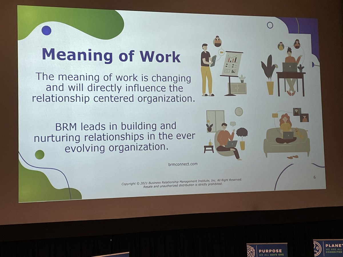 ‘In 5 - 10 years all constraints will be gone’ so we can plan for the future with and open mind.  The <a href="/BRMInstitute/">BRM Institute</a> Knowledge Team is discussing the Future of BRM and the Relationship Centered Organization #BRMConnect.
