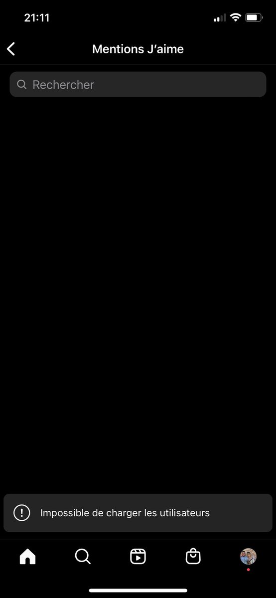 nikooperrier_'s tweet image. Instagram bug de nouveau. 

#instagramdown #instagramdisabled #Instabug