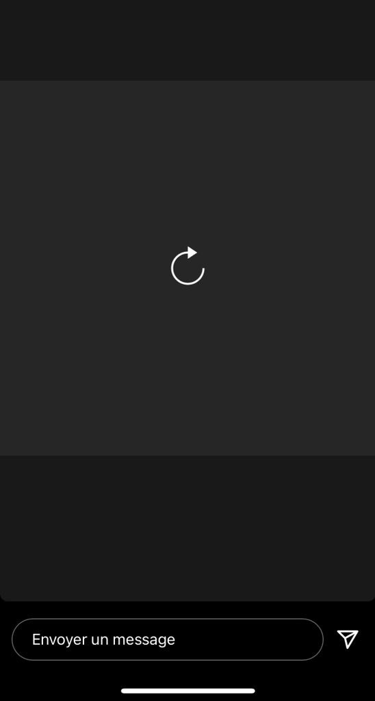 Bullesdeflo's tweet image. Ah oui donc Insta t’indique que tu as de nouvelles Stories et te remet en fait les mêmes en boucle… Sans oublier « ça » ⬇️ #Instabug 🙄