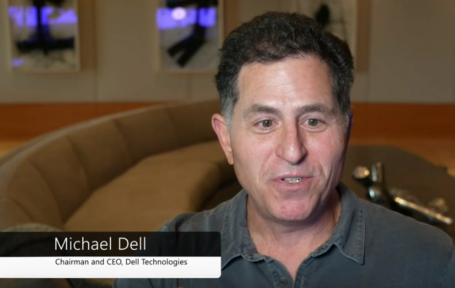 SriniRaghavan's tweet image. Super excited to hear @MichaelDell at #MicrosoftOutsideIn his journey from a tiny dorm room to a $90+ Billion @DellTech, and his lessons from his new book #playnicebutwin